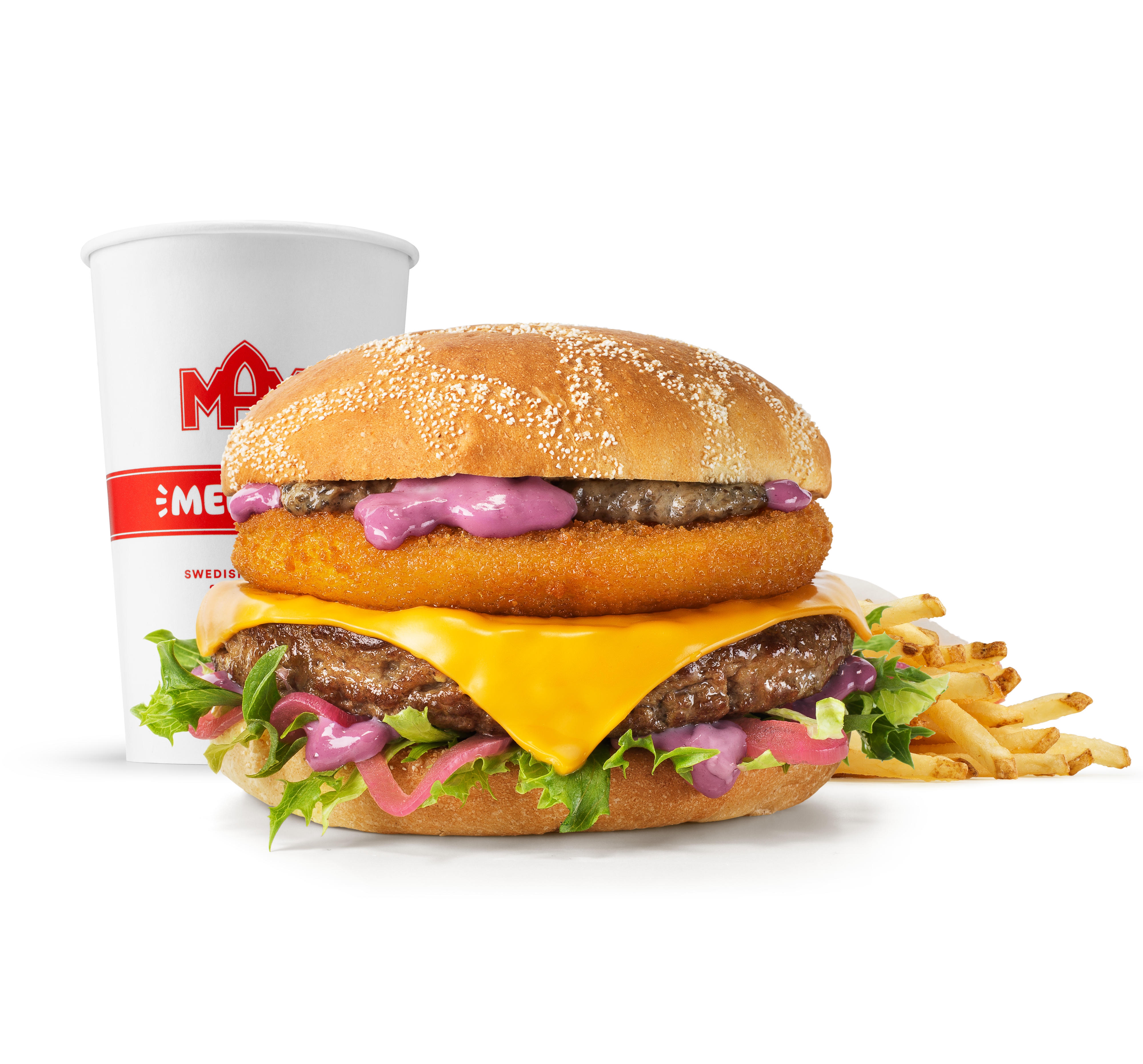 Burger Rywala Umami Beef w zestawie