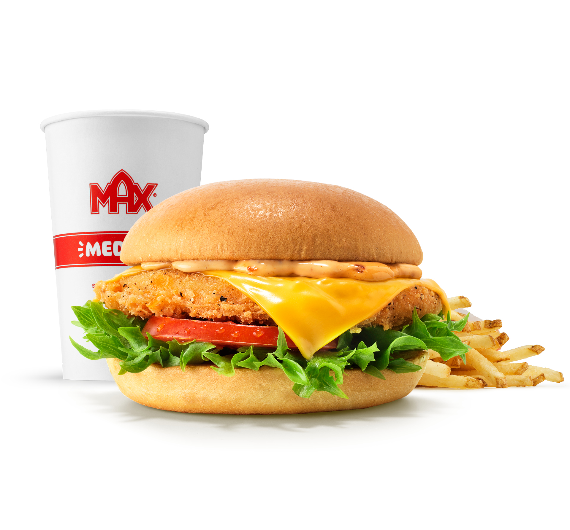 Crispy Chicken 'n' Cheese w zestawie​