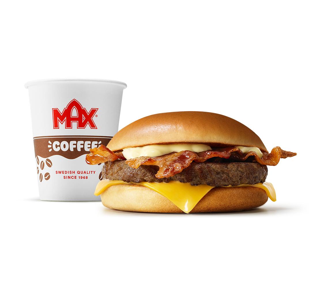 Brunch burger w zestawie