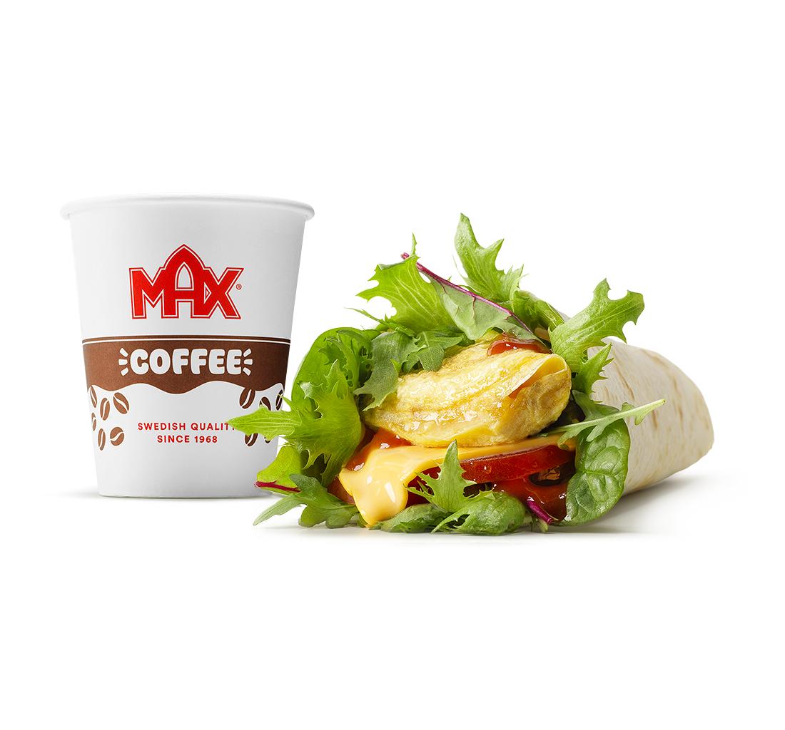 Morning Wrap Omelette & Cheese w zestawie