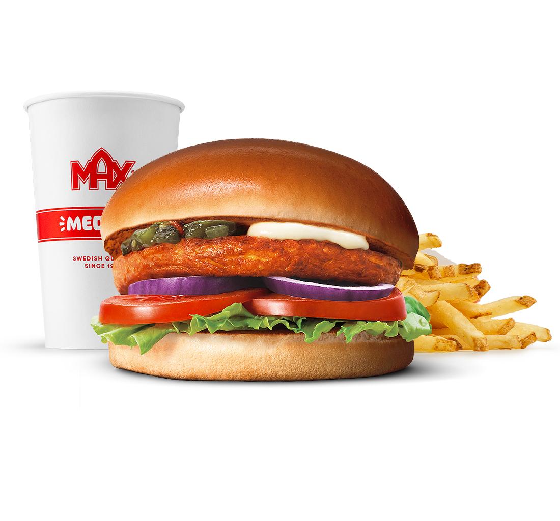 Maxoumi Burger w zestawie