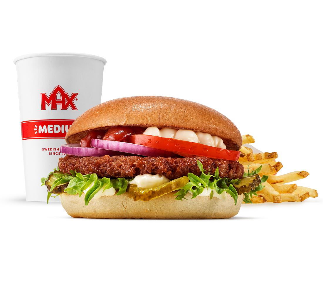 Plant Beef Burger w zestawie